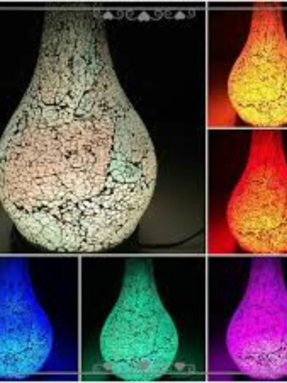 Scentsy Diffuser and Enchant Handmade Mosaic Glass Shade